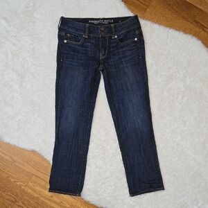 American Eagle Artist Crop Jeans, Womens 2 Regular, Great Condition